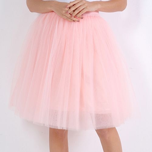 Quality 5-Layer Tulle Skirt Pleated TUTU Skirt